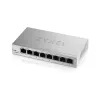 Zyxel GS1200-8 Zarządzany Gigabit Ethernet (10/100/1000) Srebrny