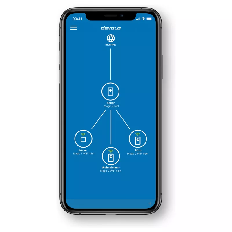 Zestaw Multiroom Magic 2 WiFi next, 3 adaptery Powerline