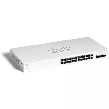 Przełącznik sieciowy Cisco CBS220-24T-4X — zarządzalny L2, 24x Gigabit (10/100/1000) RJ-45, 4x 10G SFP+