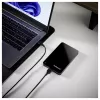 Przenośny dysk twardy 1 TB odnowiony, zewnętrzny dysk twardy (czarny)
