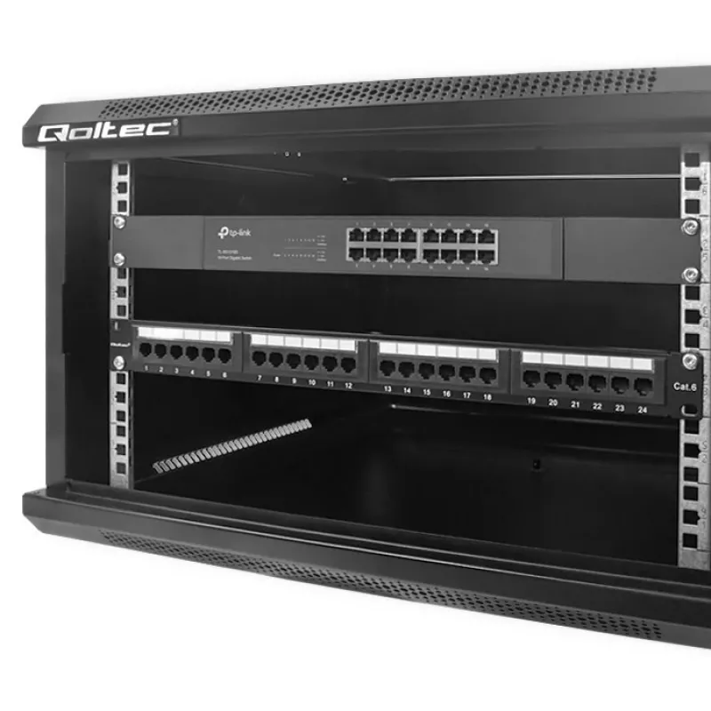 Qoltec - szafa rack - 6U