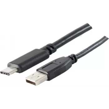 Kabel USB S/CONN 77143-1.8 USB 2.0 1.8 m USB A USB C Czarny