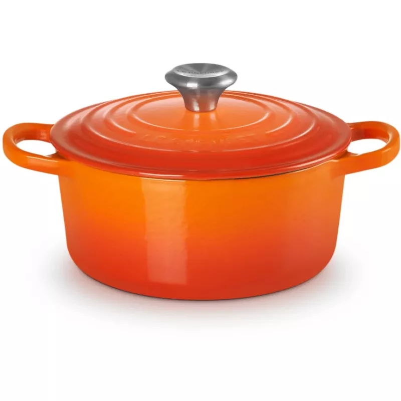 Le Creuset Signature Brytfanna okrągła 18 cm wulkaniczny