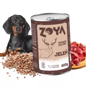 ZOYA Jeleń - mokra karma dla psa - 400g