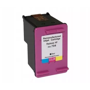 Wkład atramentowy Superbulk HP 704 CN693 Czarny 150 ml (pojedynczy, kod OEM CN693)