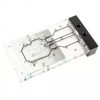 Backplate BitsPower X-TEND active dla RTX 4090 FE — wykończenie akrylowe (BP-VG4090FE-BKP)