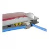 METZ CONNECT - Netzwerkanschluss - RJ-45 (M) gerade - abgeschirmt - halogenfrei, ohne Haken - Rot (130G405032-E)