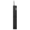 Listwa przeciwprzepięciowa LESTAR ZX 510 G-A K.:CZ 5,0M Czarna 5 gniazd AC 230 V 5 m