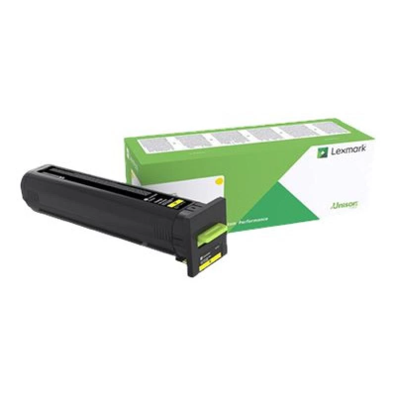 Toner Lexmark 72K2XYE 3000 stron Żółty