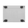 19-calowa szafa stojąca LANBERG 32U 600×800 mm szara z drzwiami szklanymi i LCD (płaski Pack)