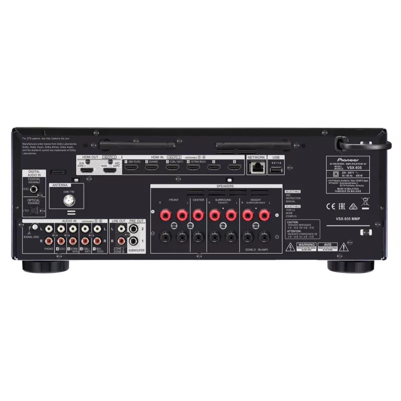 Pioneer VSX-935-B Home Cinema Receiver Czarny