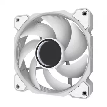 Darkflash DR08 Cooling Fan (biały) — wentylator obudowy/CPU, model DR08 biały, pojedynczy wentylator 120 mm