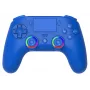 Bezprzewodowy kontroler LED SUBSONIC SA5639-3 do PS4 i PC, niebieski gamepad bezprzewodowy