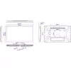 Monitor ALLNET Touch Display Tablet PoE 21 Zoll RK3399 Android 11 4GB 16GB Pro-Series