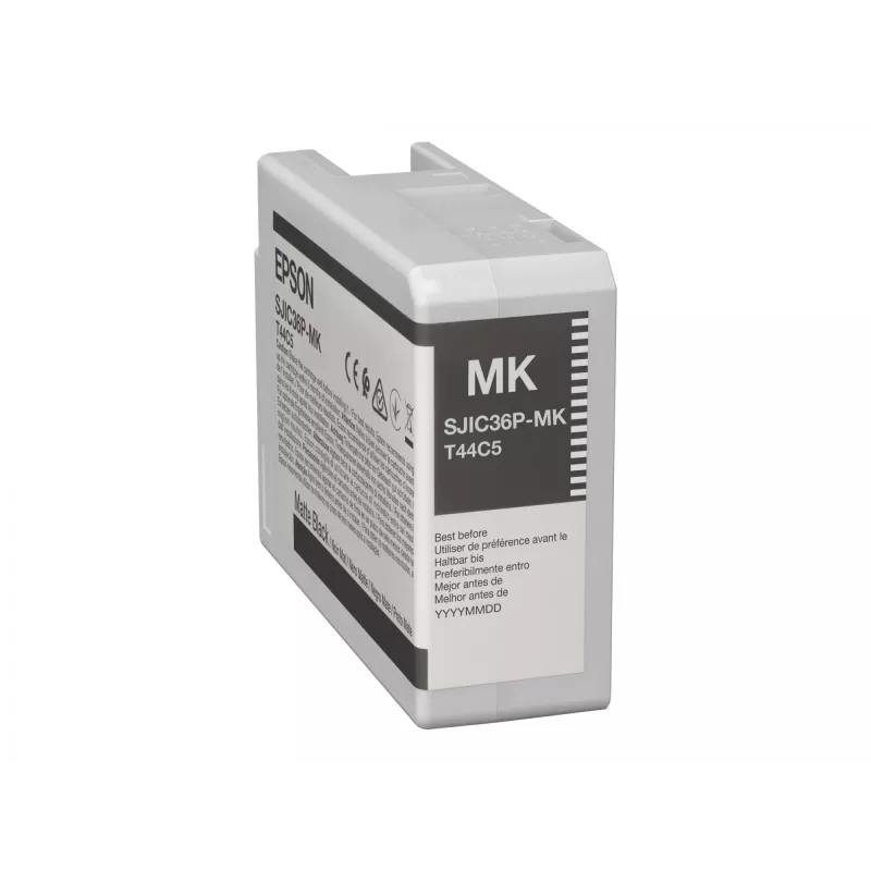 Epson SJIC36P(MK) wkład atramentowy 1 szt. Oryginalny Matowy czarny