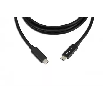 Kabel Thunderbolt Lenovo 4Z51A40455 — 2 m, 40 Gbit/s, męsko-męski, czarny