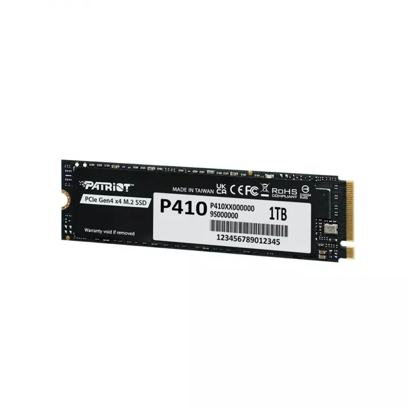 Dysk SSD PATRIOT P410 1 TB M.2 NVMe, 5 Gbit/s, 1000 GB