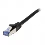 Kabel krosowy RJ45 - CAT6A 500MHz - 1,5m - czarny - S-STP(S/FTP) - testowany komponentowo (certyfikat GHMT) - A