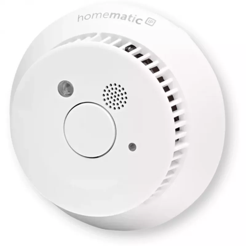 eQ-3 AG Homematic IP HmIP-SWSD-2, Optyczny detektor, Bezprzewodowy, Biały, 85 dB, 200 m, IP20