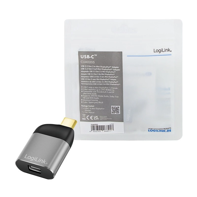Adapter USB Type-C na mDP/F, 8K