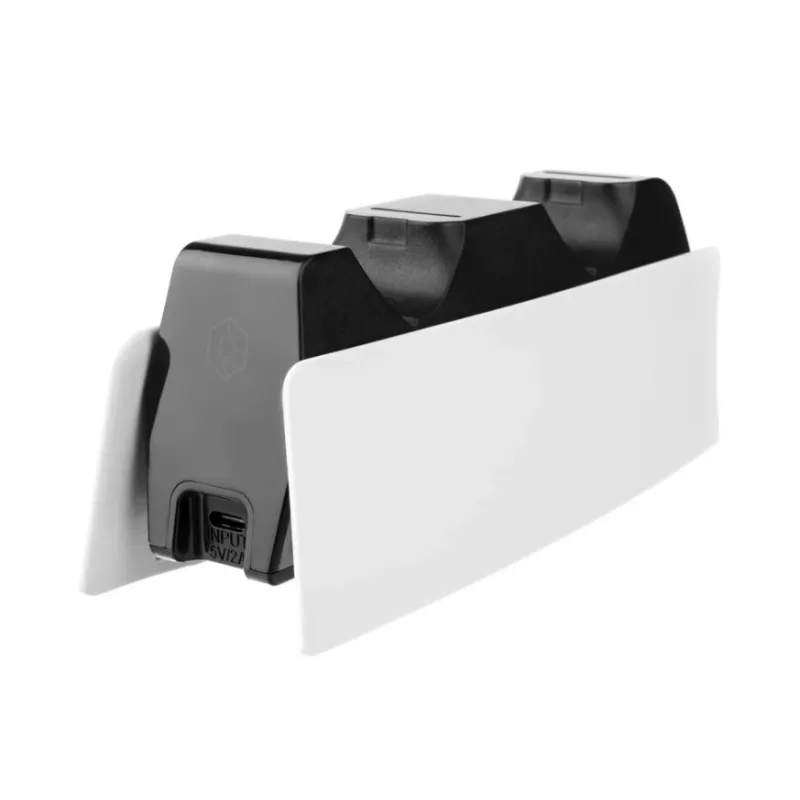 Stacja ładująca FIXED FIXPS5-DCC-BW do PlayStation 5 przewodowa czarno-biała
