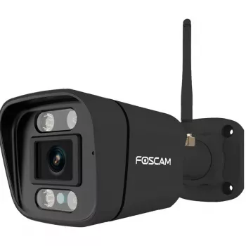 Zewnętrzna kamera kulista WiFi Foscam V8P — Czarna, 1080P, Nocna wizja