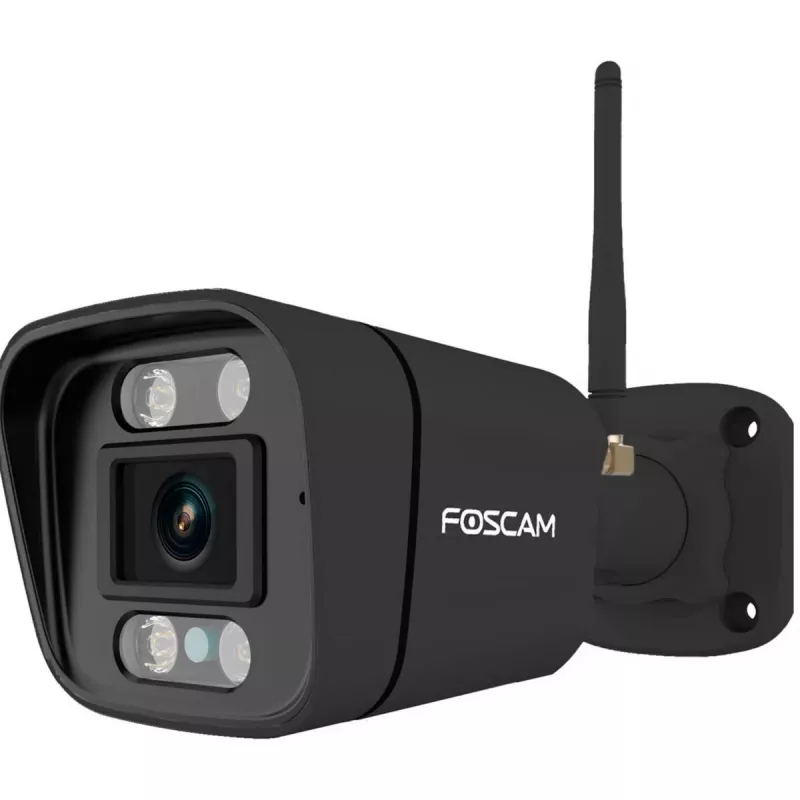 Zewnętrzna kamera kulista WiFi Foscam V8P — Czarna, 1080P, Nocna wizja