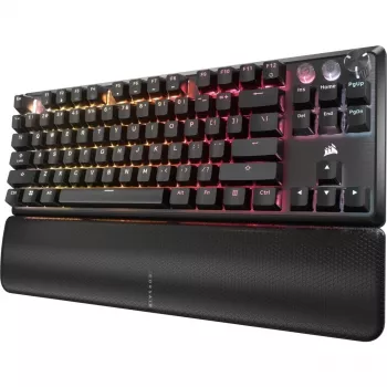 Mechaniczna klawiatura tenkeyless CORSAIR K70 PRO TKL — podświetlenie RGB, kompaktowy układ