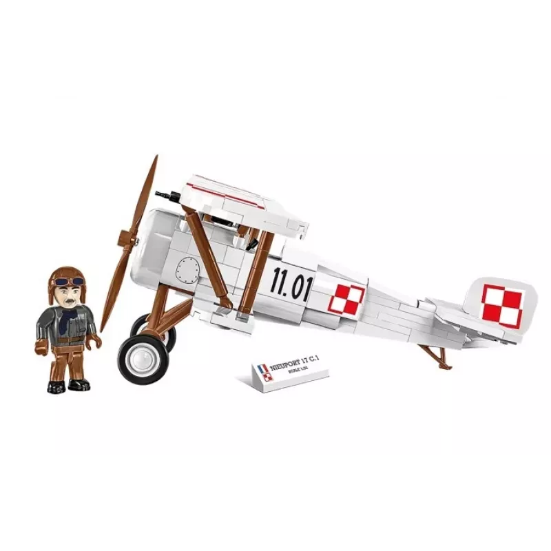Cobi Zestaw klocków Nieuport 17 C.1 274 elementy model do składania