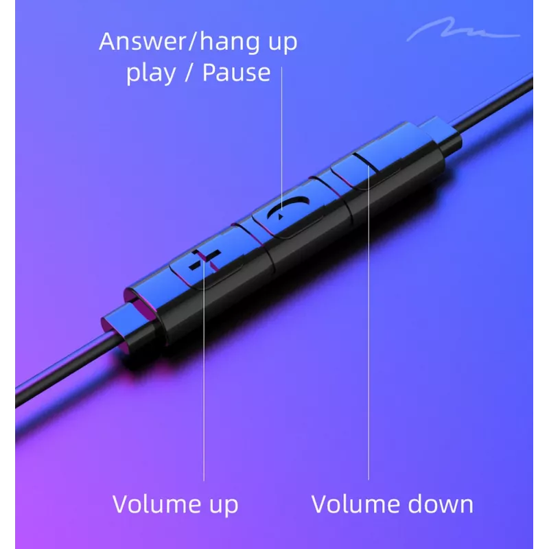 Słuchawki douszne Earphones All USB-C MT3609K