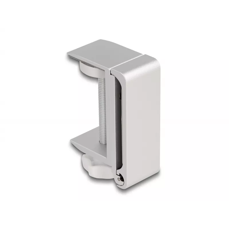 Uchwyt na słuchawki DeLOCK 18450 regulowany aluminiowy srebrny