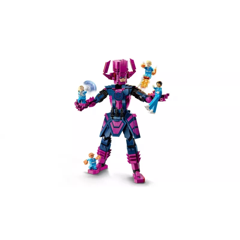 LEGO zestaw konstrukcyjny Marvel Super Heroes 76316 — Fantastyczna Czwórka: Minifigurka Galactus, 427 elementów, 4 minifigurki, wiek 9+