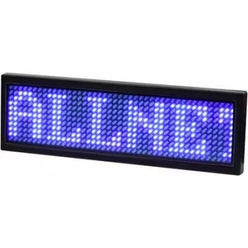ALLNET Namensschild elektronisch programmable Serial - kolor niebieski