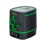 Poziomica laserowa krzyżowa SNDWAY SW-331G — zielona wiązka, zasięg 15 m