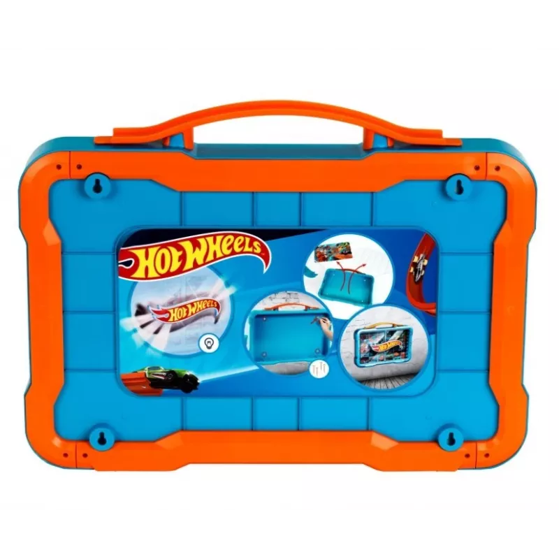 Walizka Hot Wheels z podświetlanym logo