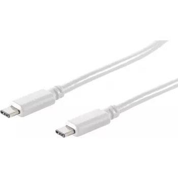 Kabel USB S/CONN 13-45156 USB 3.2 Gen 2 1,5 m biały