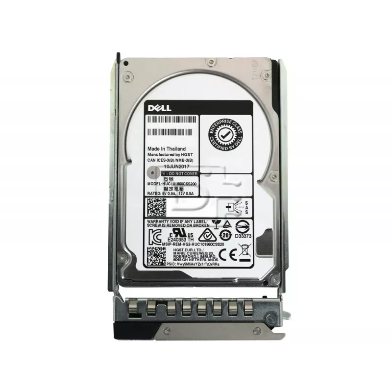 DELL 400-ATJL wewnętrzny dysk twardy 1,2 TB 10000 obr./min 2,5 cala SAS