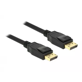 DeLOCK - Kabel DisplayPort - DisplayPort (M) do DisplayPort (M) - 1,5 m - obsługa 4K - czarny (85508)