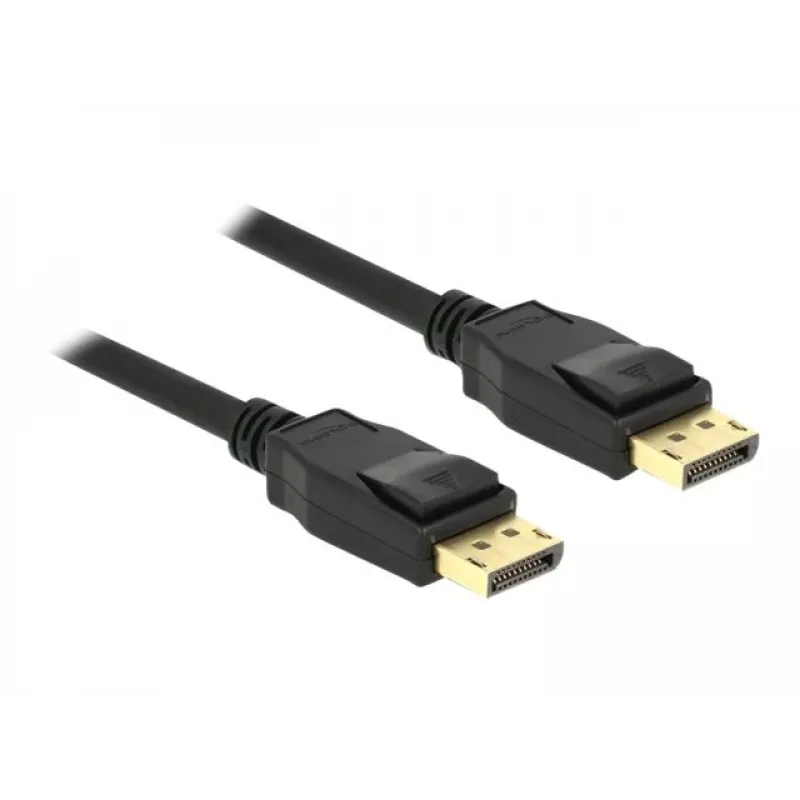 DeLOCK - Kabel DisplayPort - DisplayPort (M) do DisplayPort (M) - 1,5 m - obsługa 4K - czarny (85508)