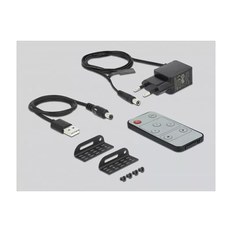 Przełącznik HDMI DeLOCK 3 x HDMI wejście na 1 x HDMI wyjście 4K 60 Hz