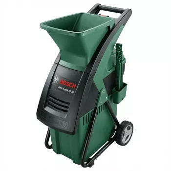 Rozdrabniacz elektryczny Bosch AXT RAPID 2200 — silnik 2200 W, zdolność cięcia do 40 mm