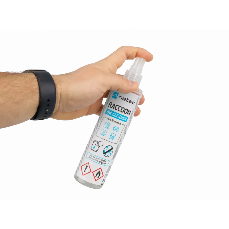 Spray z alkoholem izopropylowym NATEC Raccoon IPA Cleaner 250 ml — NATEC NSC-2450