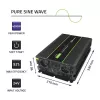 Qoltec Monolith zasilacz/przetwornica samochodowa 4000 W Czarny