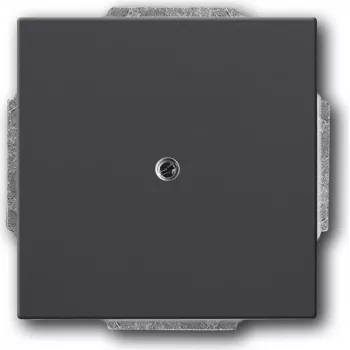 BUSCH JAEGER central cover plate 1749-885 Czarny matte