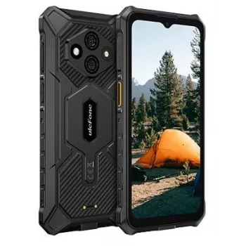 Wytrzymały smartfon UleFone RugKing 3 Pro — 6,56 cala (16,7 cm) HD+, Unisoc T7250 1,6 GHz, 8 GB RAM, 128 GB, 48 MP podwójny aparat, 5700 mAh, Dual SIM, USB-C, czarny