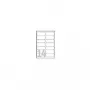 Avery - Poliester - przezroczysty - 99,1 x 38,1 mm 350 etykiet (25 arkuszy x 14) Etykiety (L7563-25)