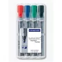 Marker Staedtler 356 B WP4 4 szt. czarny niebieski zielony czerwony