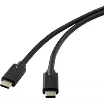 Renkforce RF-4531576 Kabel USB 2 m USB 3.2 Gen 2 (3.1 Gen 2) USB-C Czarny (RF-4531576)