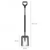 Łopata Fiskars Ergonomic FS.S. 1025376 Szara — ergonomiczna łopata ogrodowa