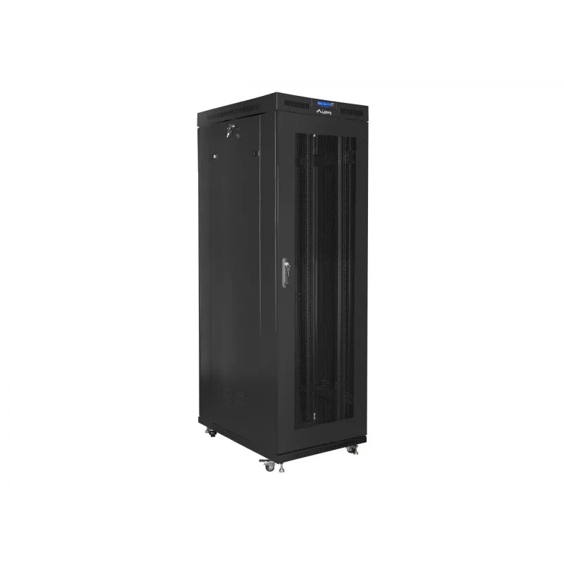 Szafa rack 19 cali LANBERG FF01-8042-23BL 42U 800x1000 mm drzwi mesh